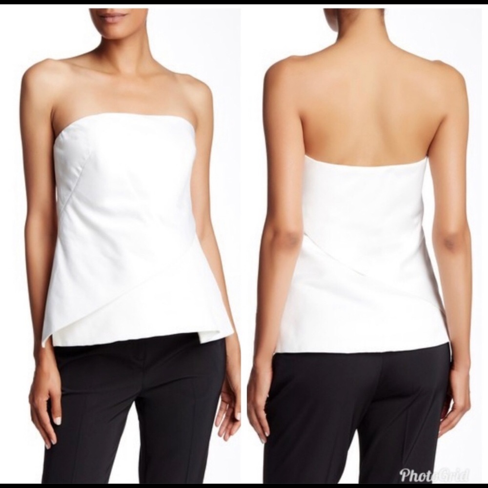 Ted Baker Tulip Fold Strapless Top